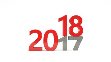 2018 mutlu yeni yıl arka plan