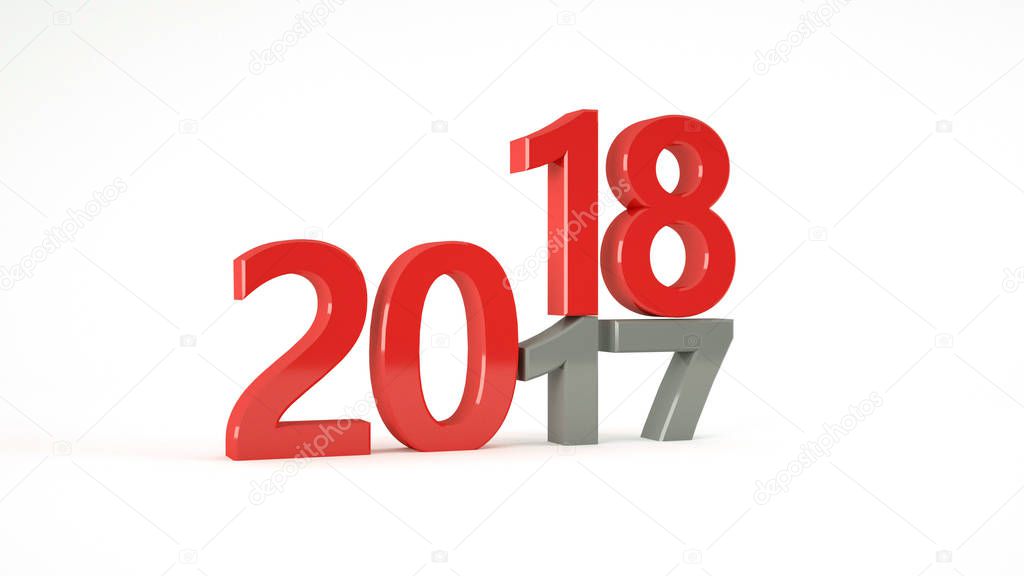 2018 Happy New Year background