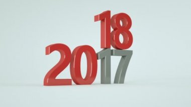 2018 mutlu yeni yıl arka plan