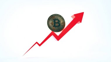 Değeri artırmak için Bitcoin ok. 