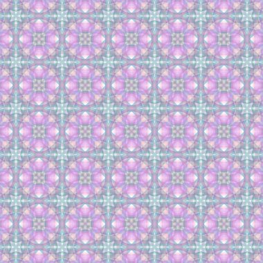 Kusursuz Renksiz Geometrik Döşeme Şablonu. Kağıt, duvar kağıdı, kapak, tekstil, kumaş, dekorasyon, dekupaj, albüm ve diğer şeyler için arka plan.