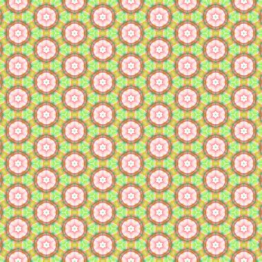 Kumaş baskısı, dekoratif mozaik, renkli doku yaratıcı arka plan, mozaik, illüstrasyon, mozaik süslemesi için kaleydoskop soyut arka planı.