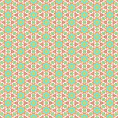 Kaleydoskop kumaşa yazdırmak için pürüzsüz arkaplan deseni, albüm için kağıt, duvar kağıdı, kapak, sayfa kitabı.