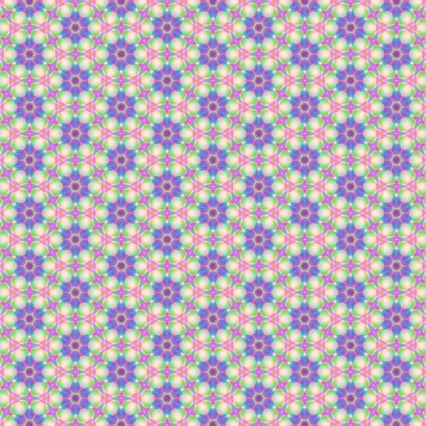 Abstract Patroon Kaleidoscoop Achtergrond Patronen Voor Stof Afdrukken Decoratieve Mozaïek — Stockfoto