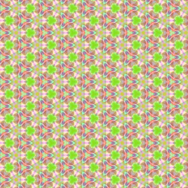Soyut kaleydoskop arkaplanı. Web sitesi için süs, şirket tarzı, moda tasarımı ve ev iç tasarımı, el sanatları ve DIY için. Sonsuz doku.