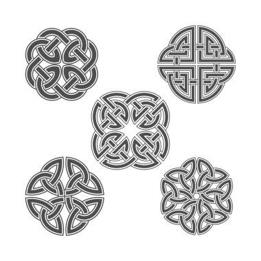 Vektör celtic knot. Etnik süsleme.
