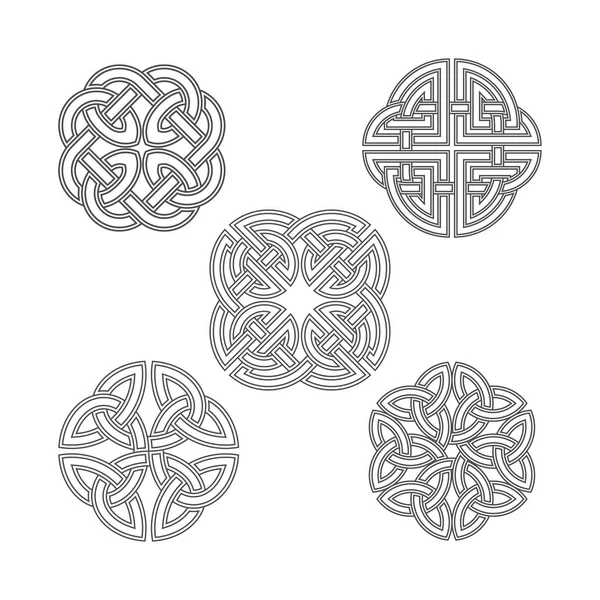 Vektör celtic knot. Etnik süsleme. — Stok Vektör