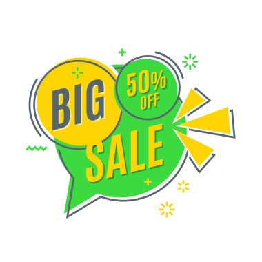 Düz doğrusal promosyon şerit afiş, kaydırma, fiyat etiketi, indirim