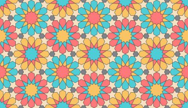 Otantik Arap tarzı seamless modeli