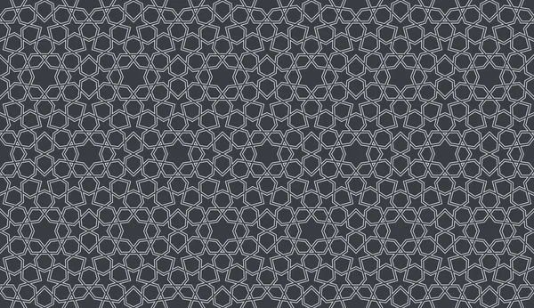 Seamless pattern in authentic arabian style