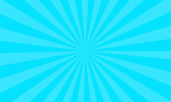 Blue Radial Background Pop Art Vintage Comic Retro Art — 스톡 사진