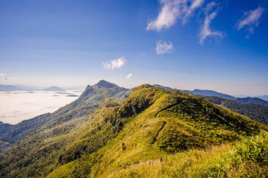 Güzel bir bakış Doi FA tung, chiang rai, Tayland