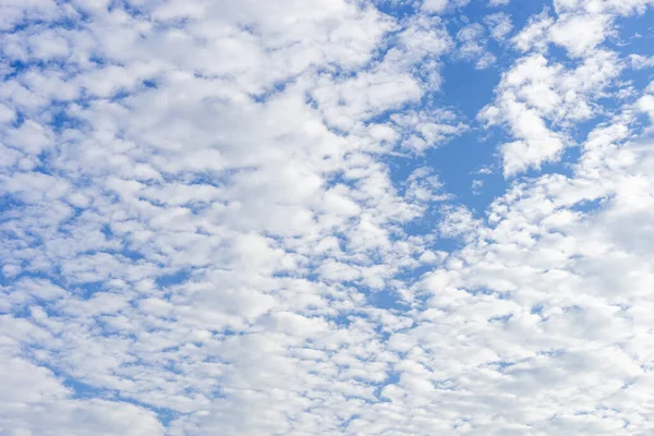 Wolkenlandschaft Mit Altocumulus Wolken Altocumulus Wolke Mittlerer Höhe Stratocumuliform Natürlicher lizenzfreie Stockbilder