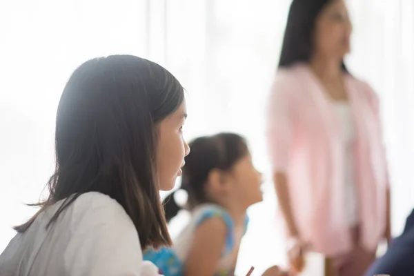 Students Teacher School Stury Happy Classroom — Stock Photo, Image