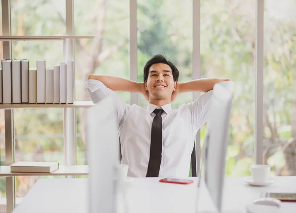 Asian Business Coworker People Talking Meeting Room — Stock Photo, Image