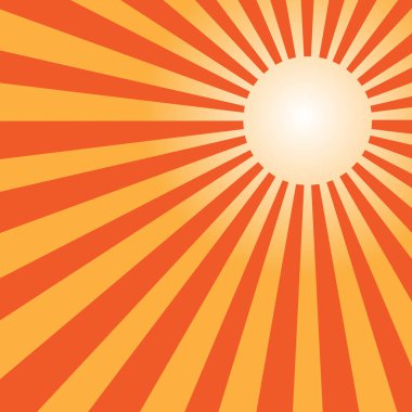 Arka plan güneş ışınları