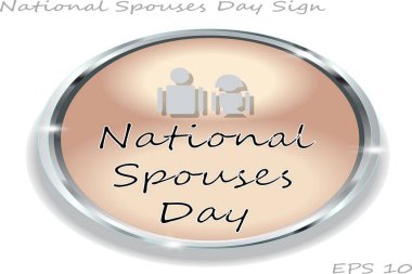 Yayınlar, reklamlar, afişler, posterler, çıkartmalar, etiketler ve tişört grafikleri için ulusal eşler gününü imzalayın ve resimleyin