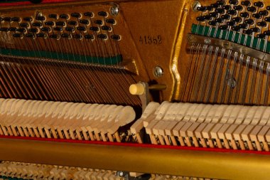 Piyano dizeleri ses ayarlama musi