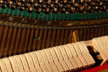 Piyano dizeleri ses ayarlama musi