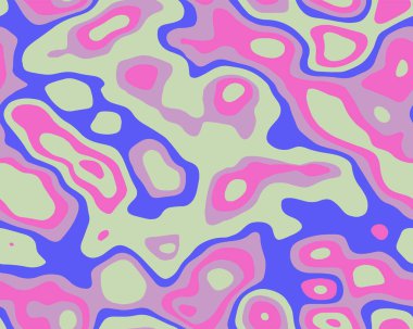 Kusursuz Soyut Suluboya Fırça Vektörü illüstrasyonu. Kadın elbiseleri ve Ev Tasarımı Dokuları Arkaplanı için Yumuşak Sanatsal Yaratıcı Kravat Deseni. Yazdırmak için Kullanılabilir.