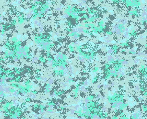 Volledige Naadloze Zomer Noodlijdende Militaire Camouflage Huid Patroon Vector Voor — Stockvector