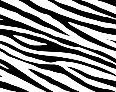 Zebra ve kaplan çizgileri için kusursuz duvar kâğıdı. Hayvan derisi desenli. Tekstil kumaş baskısı için siyah beyaz tasarım. Moda ve ev tasarımı uyuyor..