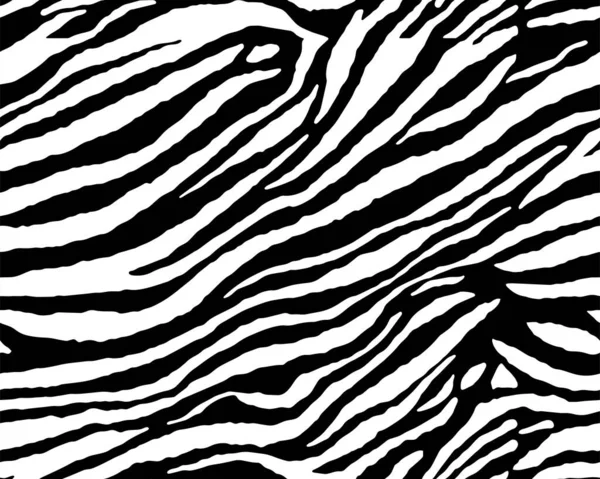 Zebra ve kaplan çizgileri için kusursuz duvar kâğıdı. Hayvan derisi desenli. Tekstil kumaş baskısı için siyah beyaz tasarım. Moda ve ev tasarımı uyuyor..