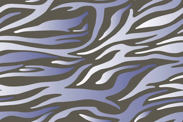 Полный Бесшовный Тигр Зебра Полосы Животного Рисунок Кожи Конструкция Печати — стоковый вектор