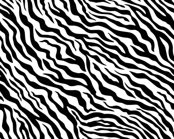 Zebra ve kaplan çizgileri için kusursuz duvar kâğıdı. Hayvan derisi desenli. Tekstil kumaş baskısı için siyah beyaz tasarım. Moda ve ev tasarımı uyuyor..