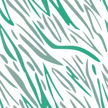 Tam dikişsiz kaplan ve zebra şeritli hayvan derisi deseni. Kaplan renkli tekstil kumaş baskı için tasarlanmış. Moda kullanımı için uygun.