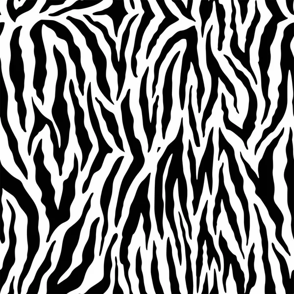 Zebra ve kaplan çizgileri için kusursuz duvar kâğıdı. Hayvan derisi desenli. Tekstil kumaş baskısı için siyah beyaz tasarım. Moda ve ev tasarımı uyuyor..