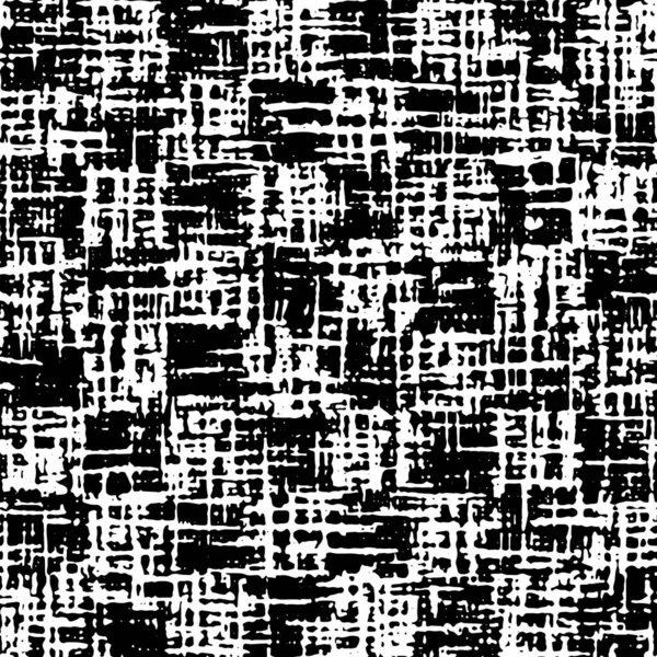 Úplný Bezešvý Abstraktní Vzor Monochromatický Vektor Černobílé Šaty Fabric Print — Stockový vektor