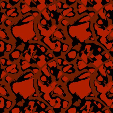 Dekorasyon için kusursuz soyut monokrom desen vektörü. Tekstil kumaş baskı ve duvar kağıdı için doku tasarımı. Moda ve ev tasarımı için Grunge modeli.