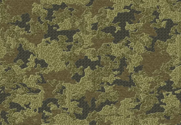 Full Seamless Dirty Army Camouflage Pattern Texture Vector Dalam Bahasa - Stok Vektor