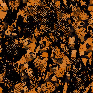 Kusursuz Onamental Yılan Derisi Kalıp Vektörü. Tekstil kumaş izi için yılan derisi tasarımı. Yılan derisi çanta, ayakkabı, sıkı, elbise ve kumaş baskısı.