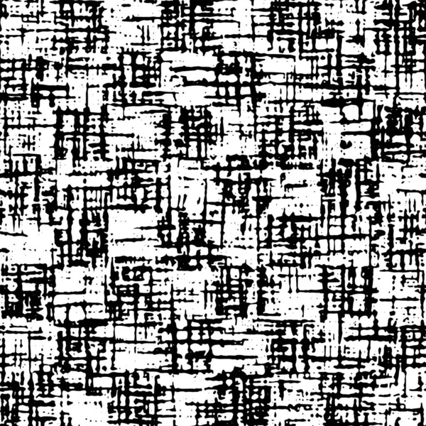 Full Seamless Abstract Pattern Vecteur Monochrome Robe Noire Blanche Tissu — Image vectorielle