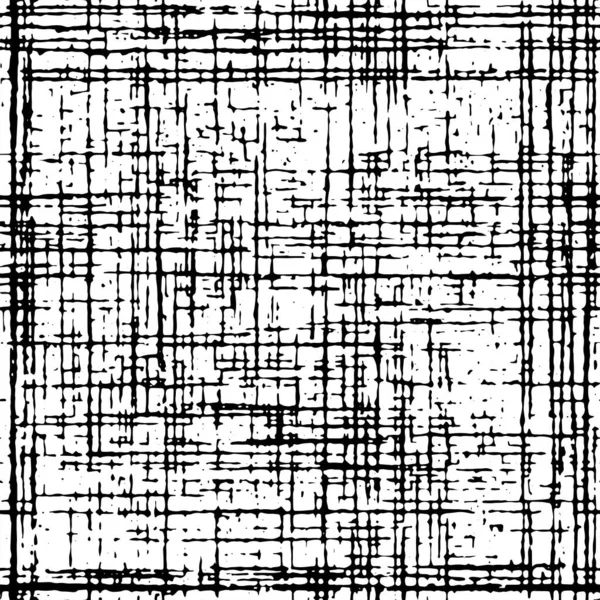 Patrón Abstracto Sin Costura Completa Vector Monocromático Vestido Blanco Negro — Archivo Imágenes Vectoriales