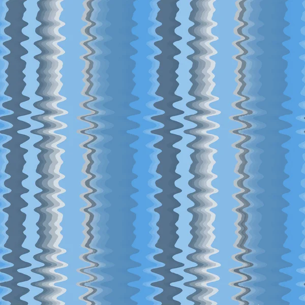 Vollständige Nahtlose Abstrakte Vertikale Welle Aquarell Muster Vektor Illustration Krawattenfärbemuster — Stockvektor