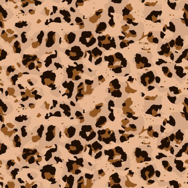Kusursuz leopar çita hayvan derisi desenli. Tekstil kumaş baskısı için tasarım. Moda kullanımı için uygun.