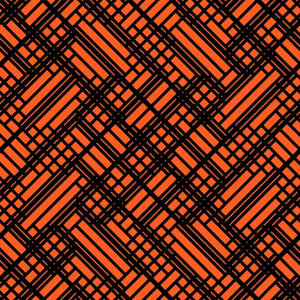 Pełny Bezszwowy Geometryczny Wektor Monochromatycznego Wzorca Dekoracji Projekt Tekstury Druku — Wektor stockowy