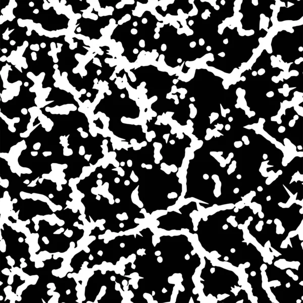 Patrón Abstracto Sin Costura Completa Vector Monocromático Vestido Blanco Negro — Vector de stock