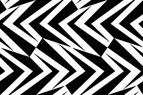 Dekor ve tekstil için kusursuz modern geometrik desen. Tekstil kumaş baskı ve duvar kâğıdı için siyah beyaz şekil. Moda ve ev tasarımı için soyut çok amaçlı model tasarımı