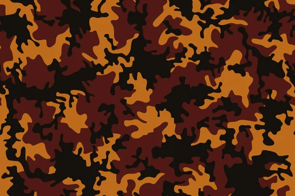 Full Seamless Abstract Military Camouflage Skin Pattern Vector Decor Textile — Stock Vector