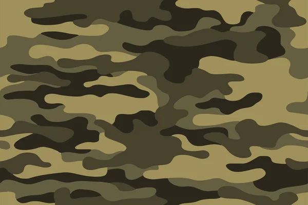 Vecteur Motif Peau Camouflage Militaire Abstrait Sans Couture Complet Pour — Image vectorielle