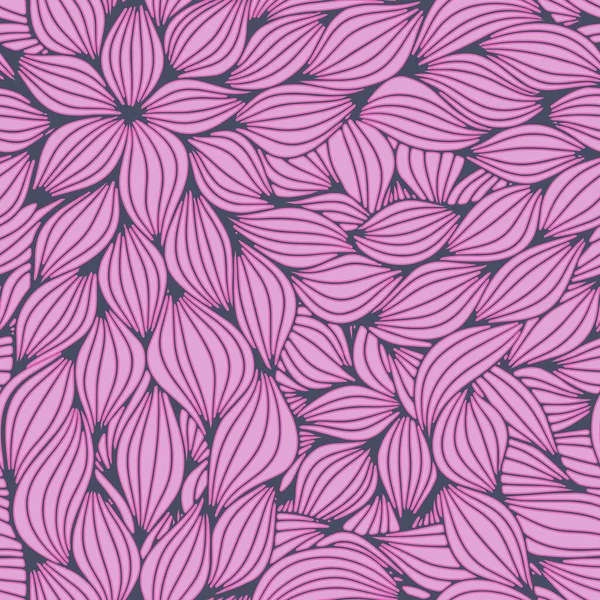 Plein Motif Floral Sans Couture Illustration Rose Sucre Motif Feuille — Image vectorielle