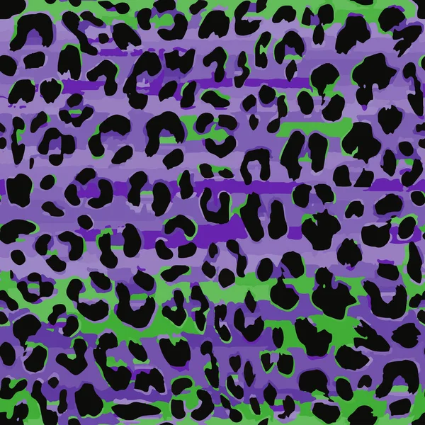 Padrão Pele Animal Sem Costura Completa Leopardo Chita Design Ornamet — Vetor de Stock