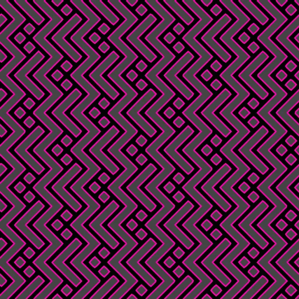 Full Seamless Vertical Zigzag Texture Fabric Print Pattern Black Pink — стоковий вектор