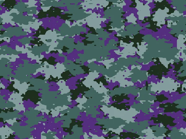 Vecteur Motif Peau Camouflage Militaire Abstrait Sans Couture Complet Pour — Image vectorielle