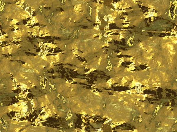 Seamless Abstract Raster Pattern Gold Stone Surface — ストック写真