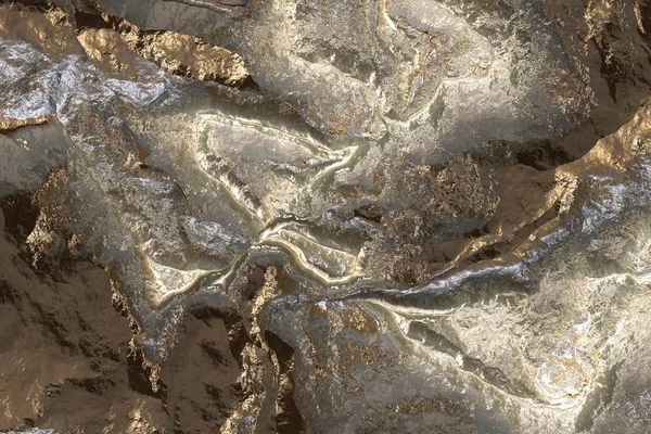 Abstract raster pattern texture with flowing stone surface in gray
